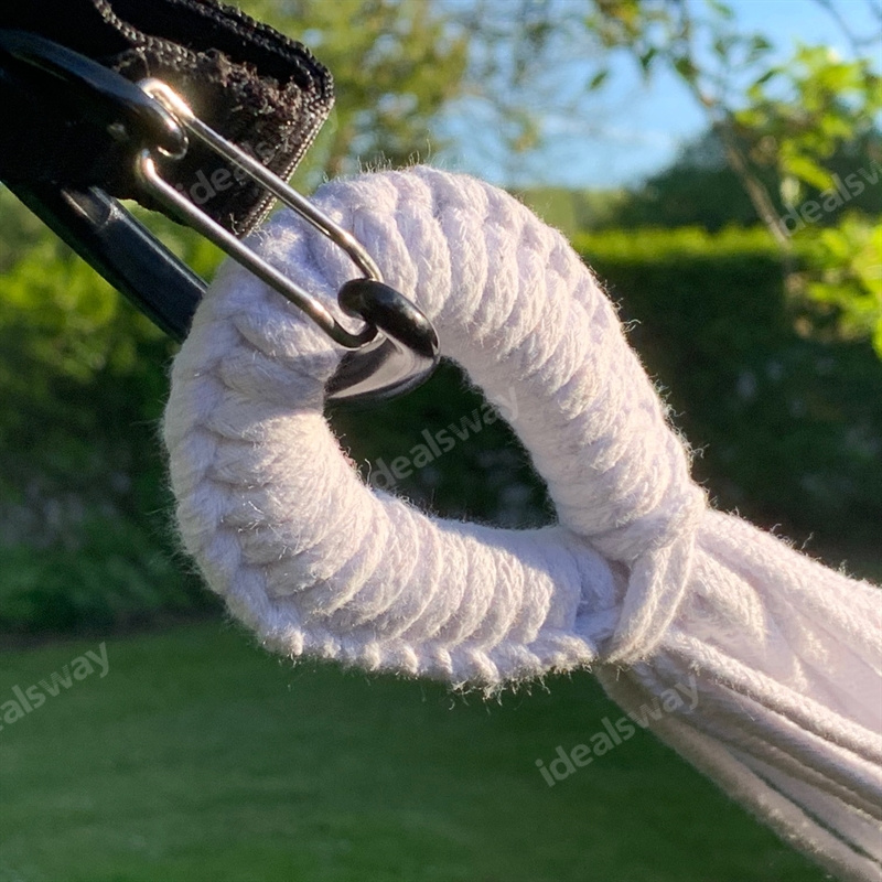 SUMMER HOT SALE 40% OFF ☀Canvas Cotton Garden Hammock with Carrying Bag