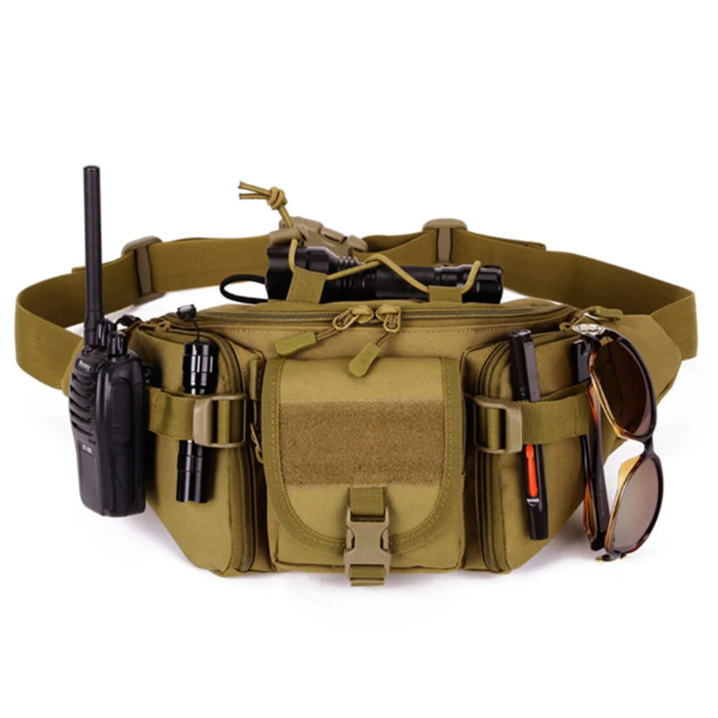Waterproof military waist bag