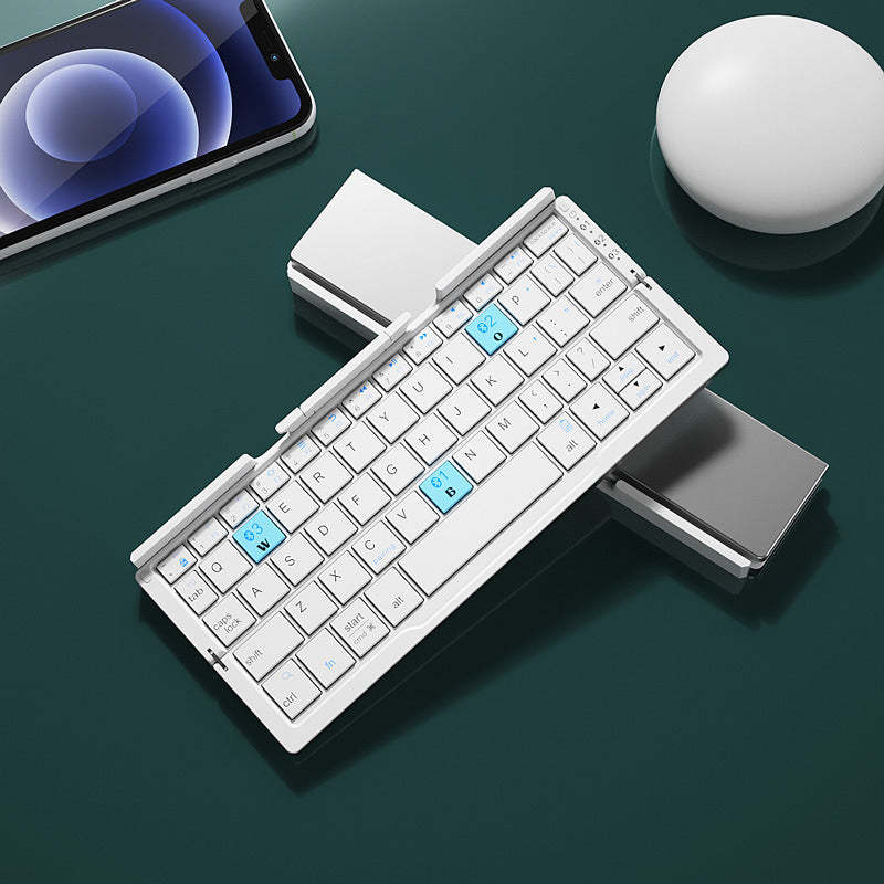SOFT TOUCH Wireless Folding Keyboard With Bluetooth