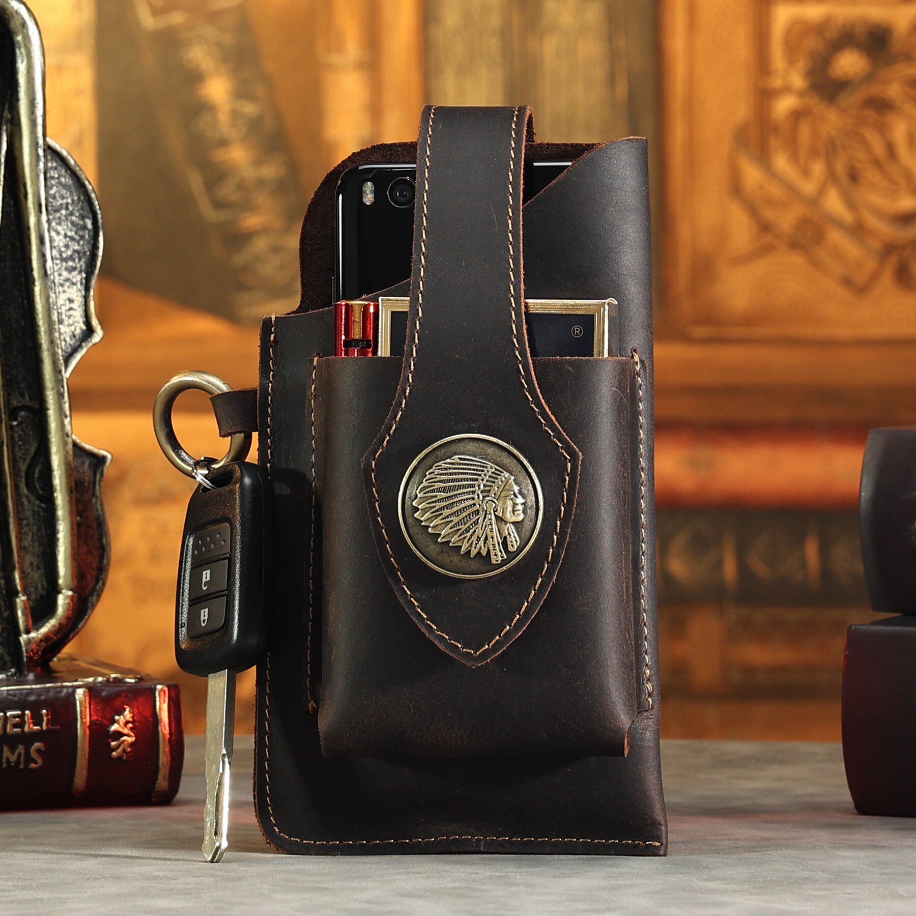 🔥Hot Sale🔥Multifunctional Leather Mobile Phone Bag-30%OFF