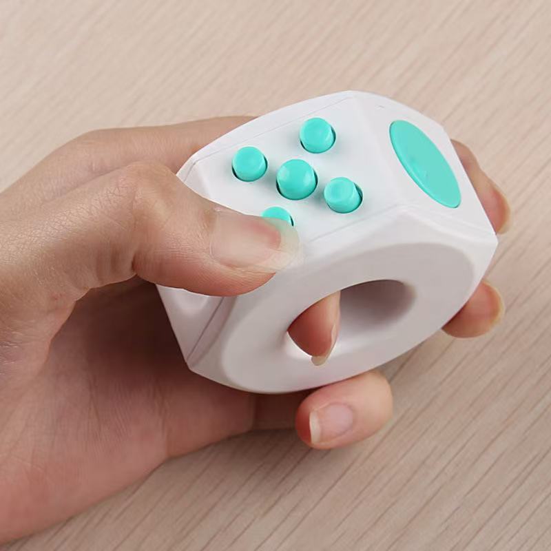 Fidget Cube Decompression Ring Anxiety Toy Relieves Stress 