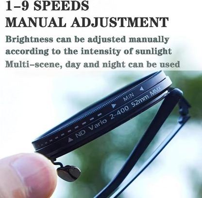 Dimmable ND Dimming Sunglasses, Fishing, Welding, Outdoor, Motorcycle Retro Sunglasses