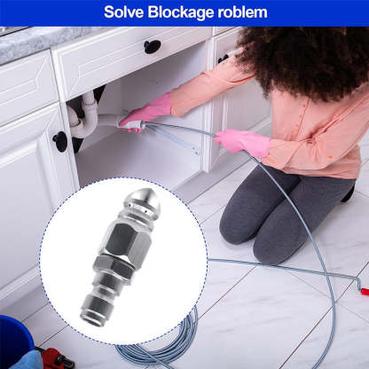 🔥66% OFF🔥Powerful Pipe Cleaning and Unclogging Nozzle