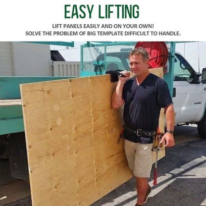 Portable Metal Wood Panel Handle Clip