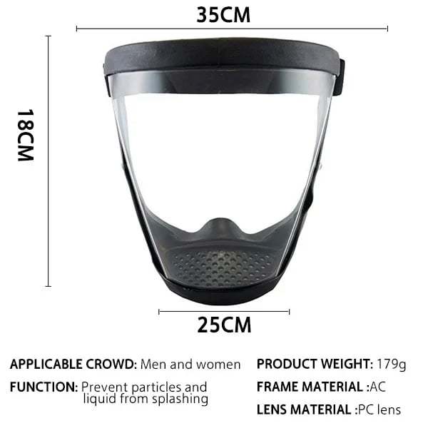 🔥LAST DAY 50% OFF🔥-Anti-Fog Protective Full Face Shield
