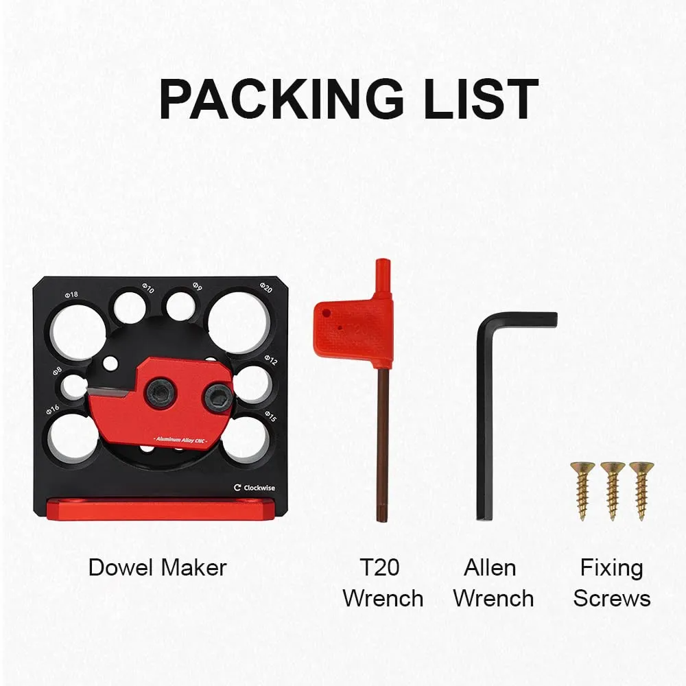 🔥Adjustable Dowel Maker Jig🔥