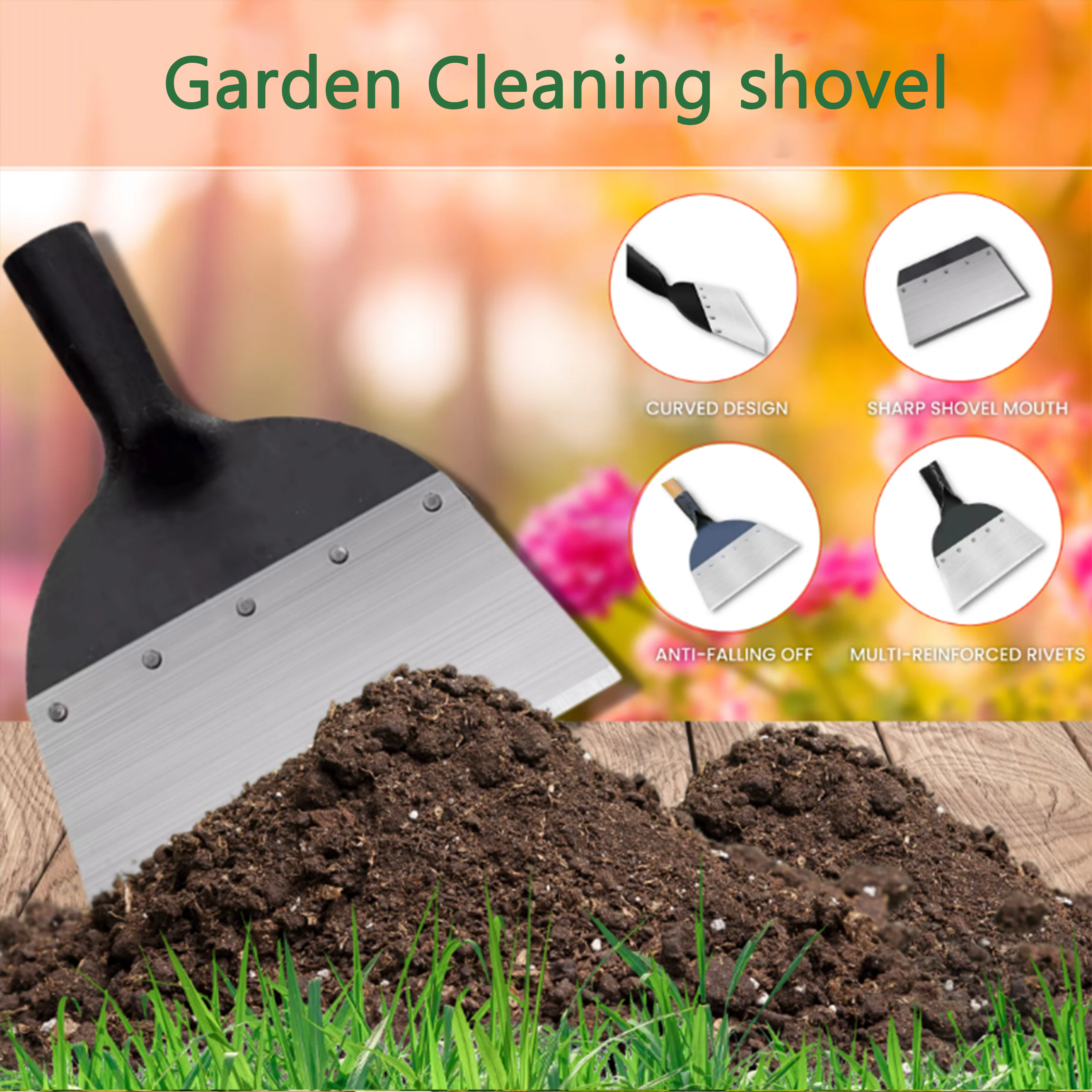 50% OFF | Garden Cleaning Shovel Head