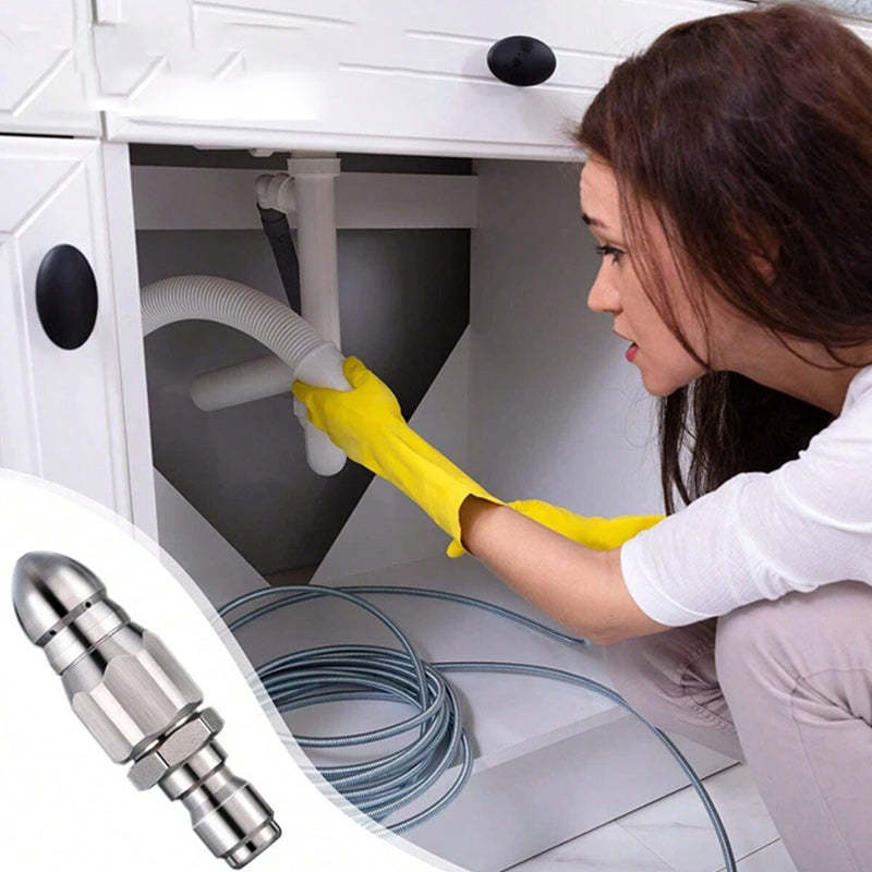 🔥66% OFF🔥Powerful Pipe Cleaning and Unclogging Nozzle