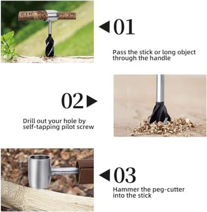 Bushcraft Auger TCT – Bushcraft Hand Auger Wrench