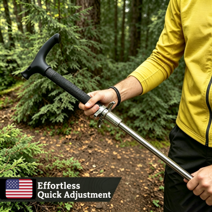Multi-Function Detachable Support Cane