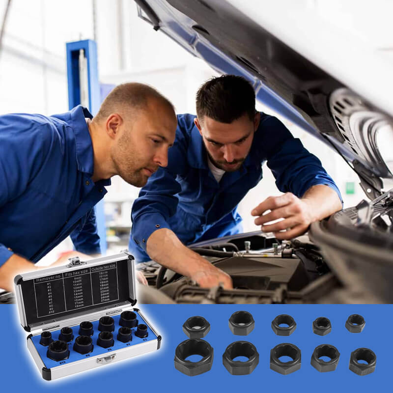 Damaged Screw Extractor Set