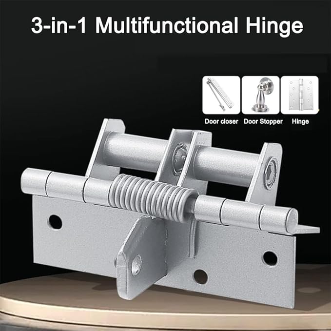 Multifunctional Spring Positioning Hinge Door Closer