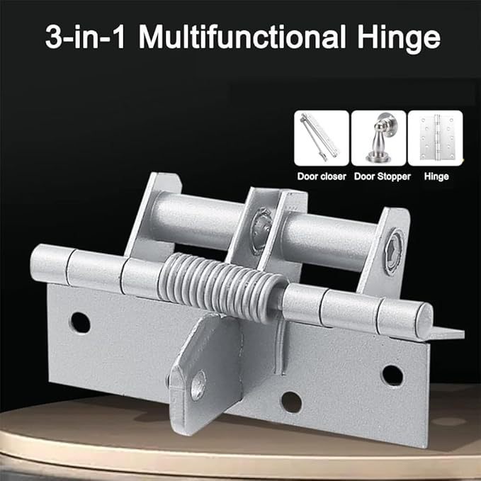 Multifunctional Spring Positioning Hinge Door Closer