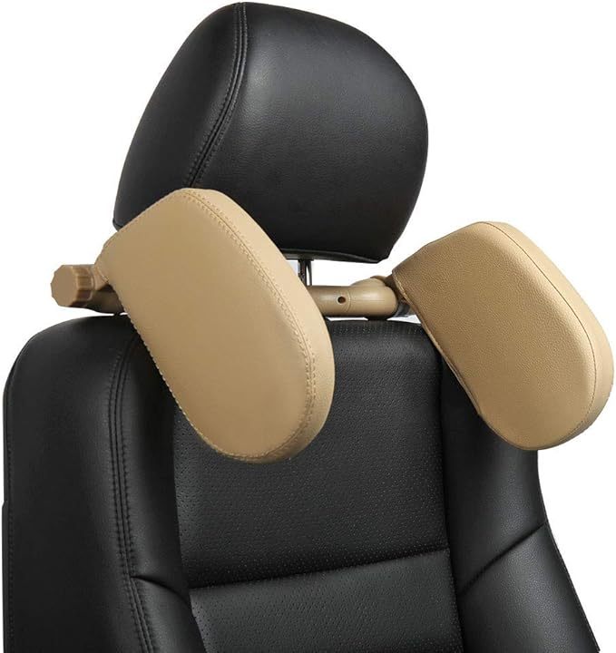 Car neck pillow side headrest