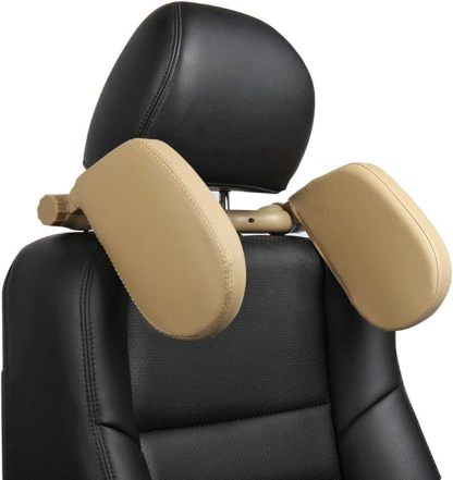 Car neck pillow side headrest