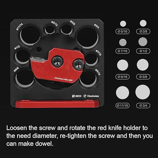 🔥Adjustable Dowel Maker Jig🔥