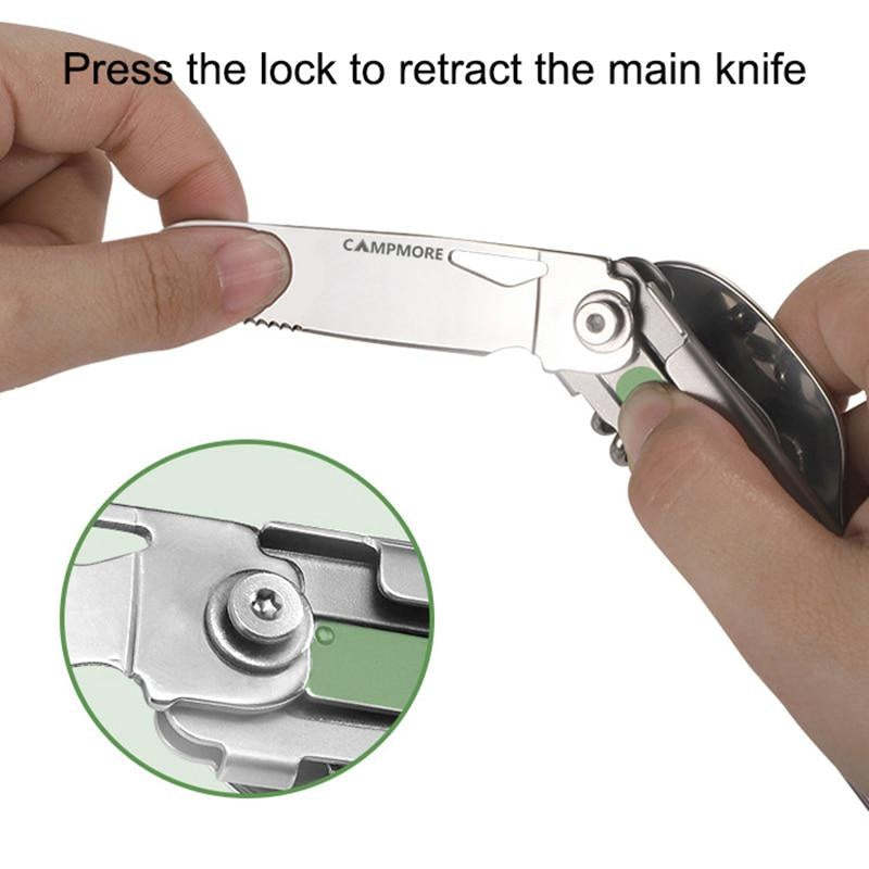 TrailChef 3-in-1 Camping Cutlery Set - Outdoor Culinary Companion