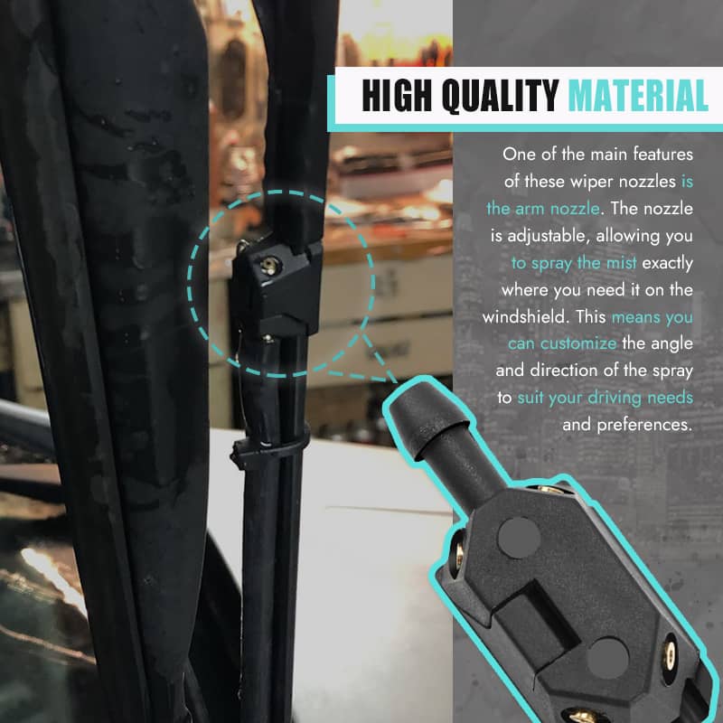 Car Wiper Nozzle(2pcs)