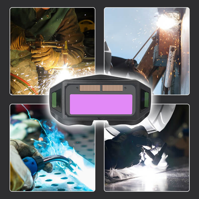 Automatic Dimming And Strong Light Protection Panoramic Welding Glasses（50% OFF）