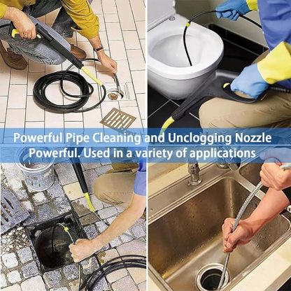 🔥66% OFF🔥Powerful Pipe Cleaning and Unclogging Nozzle