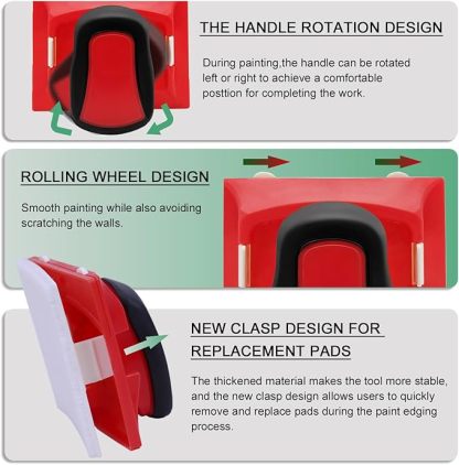 Achieve Flawless Edges Latex Paint Flat Edger