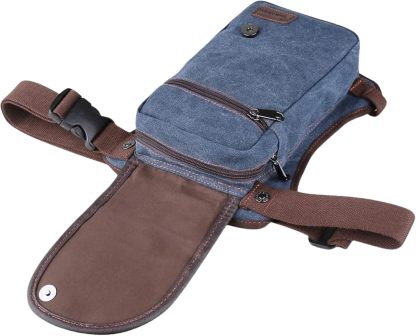 Waterproof Oxford Leg Bag for Men & Women – Versatile Fanny Pack for Motorcycle, Travel & Outdoor Use