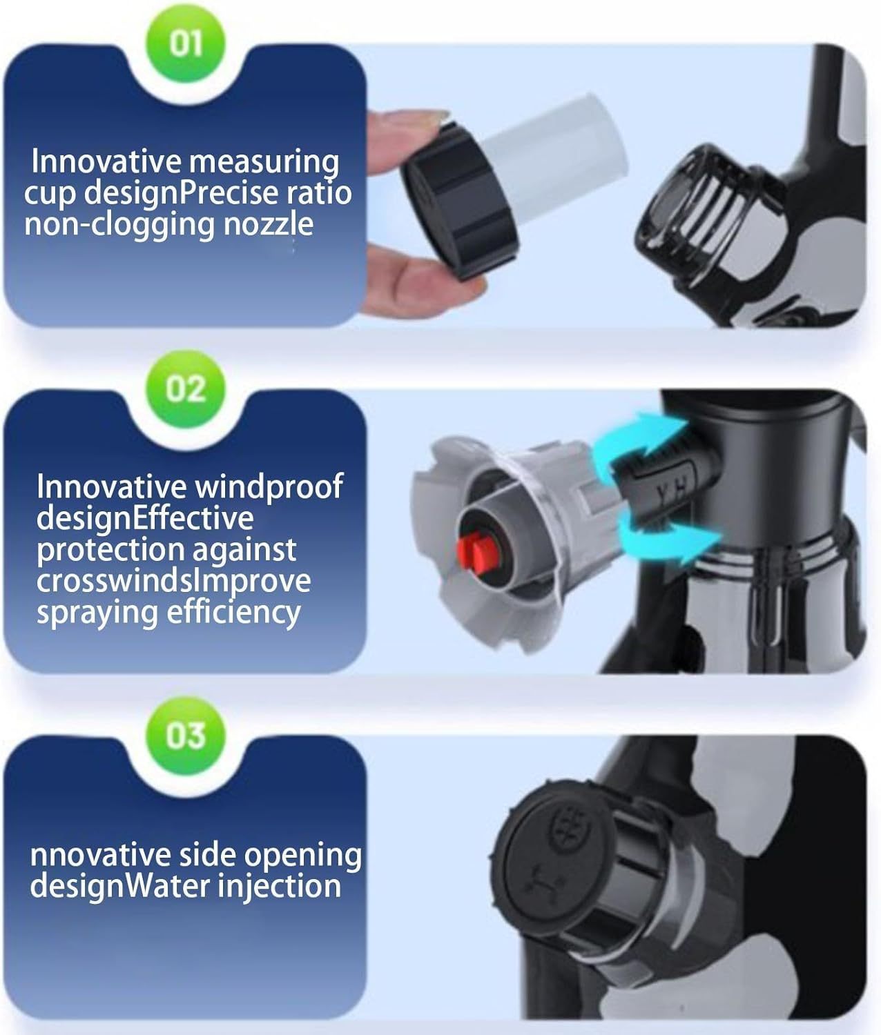 High Pressure Car Wash Sprayer, Hand Pressure Snow Foam Sprayer, Pressure Foam Sprayer, for Watering Plant, Pets Showering, 2L