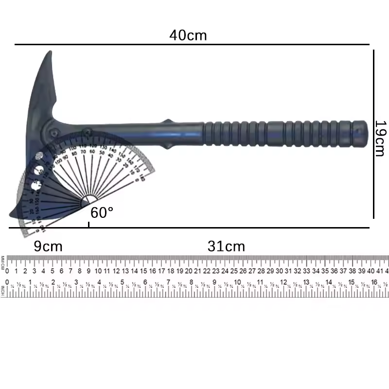 CS Tactical Axe Tomahawk Stainless Steel Blade Outdoor Hunting Camping Survival Axes Hand Tool 