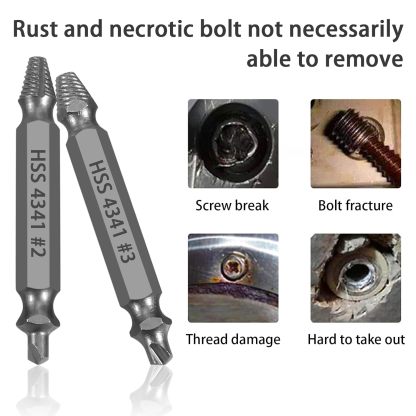Damaged Broken Screw Extractor Damaged Screw Removal 🔥🔥 Hot Sale 🔥🔥