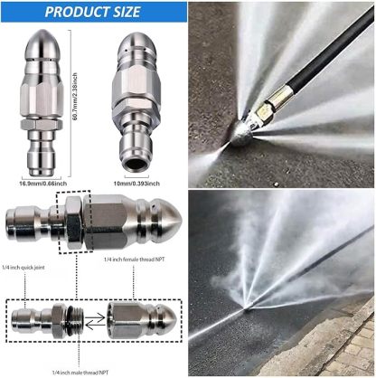 🔥66% OFF🔥Powerful Pipe Cleaning and Unclogging Nozzle