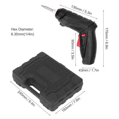 Multifunctional And Powerful Electric Screwdriver