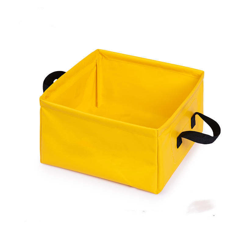 Foldable Square Bucket For Outdoor Travel