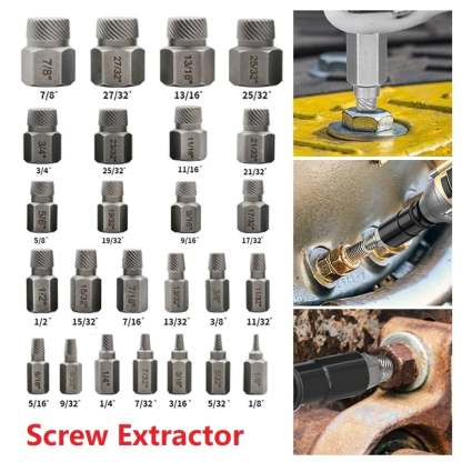 🌟Limited time offer🌟ends today🔥 Screw and Bolt Power Extractor Kit🛠️