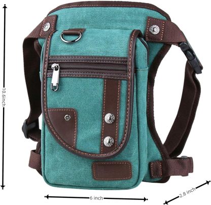 Waterproof Oxford Leg Bag for Men & Women – Versatile Fanny Pack for Motorcycle, Travel & Outdoor Use