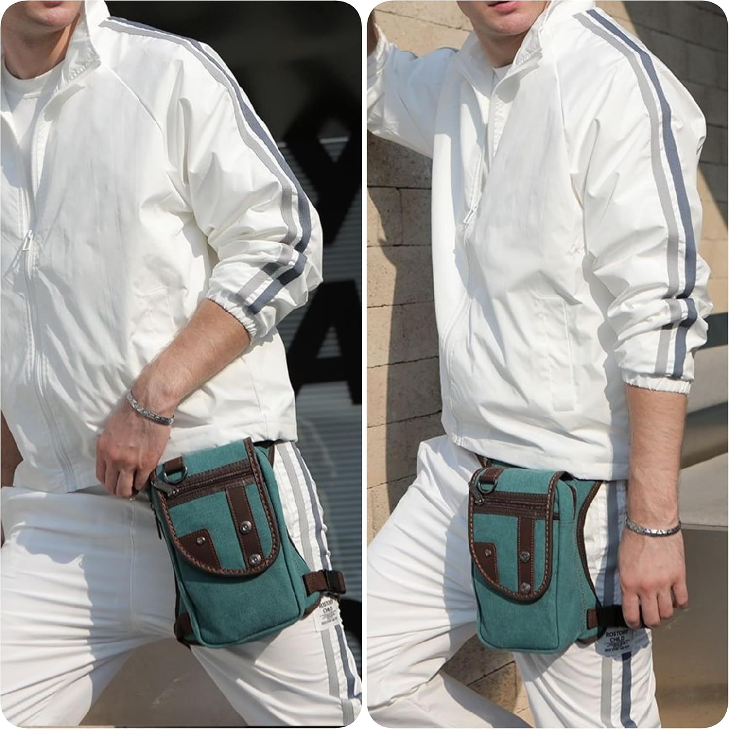 Waterproof Oxford Leg Bag for Men & Women – Versatile Fanny Pack for Motorcycle, Travel & Outdoor Use