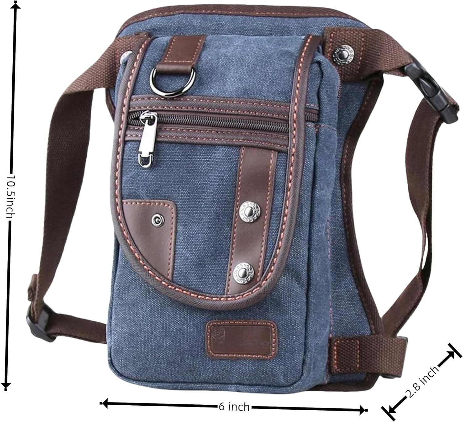 Waterproof Oxford Leg Bag for Men & Women – Versatile Fanny Pack for Motorcycle, Travel & Outdoor Use