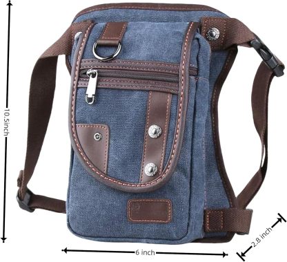 Waterproof Oxford Leg Bag for Men & Women – Versatile Fanny Pack for Motorcycle, Travel & Outdoor Use