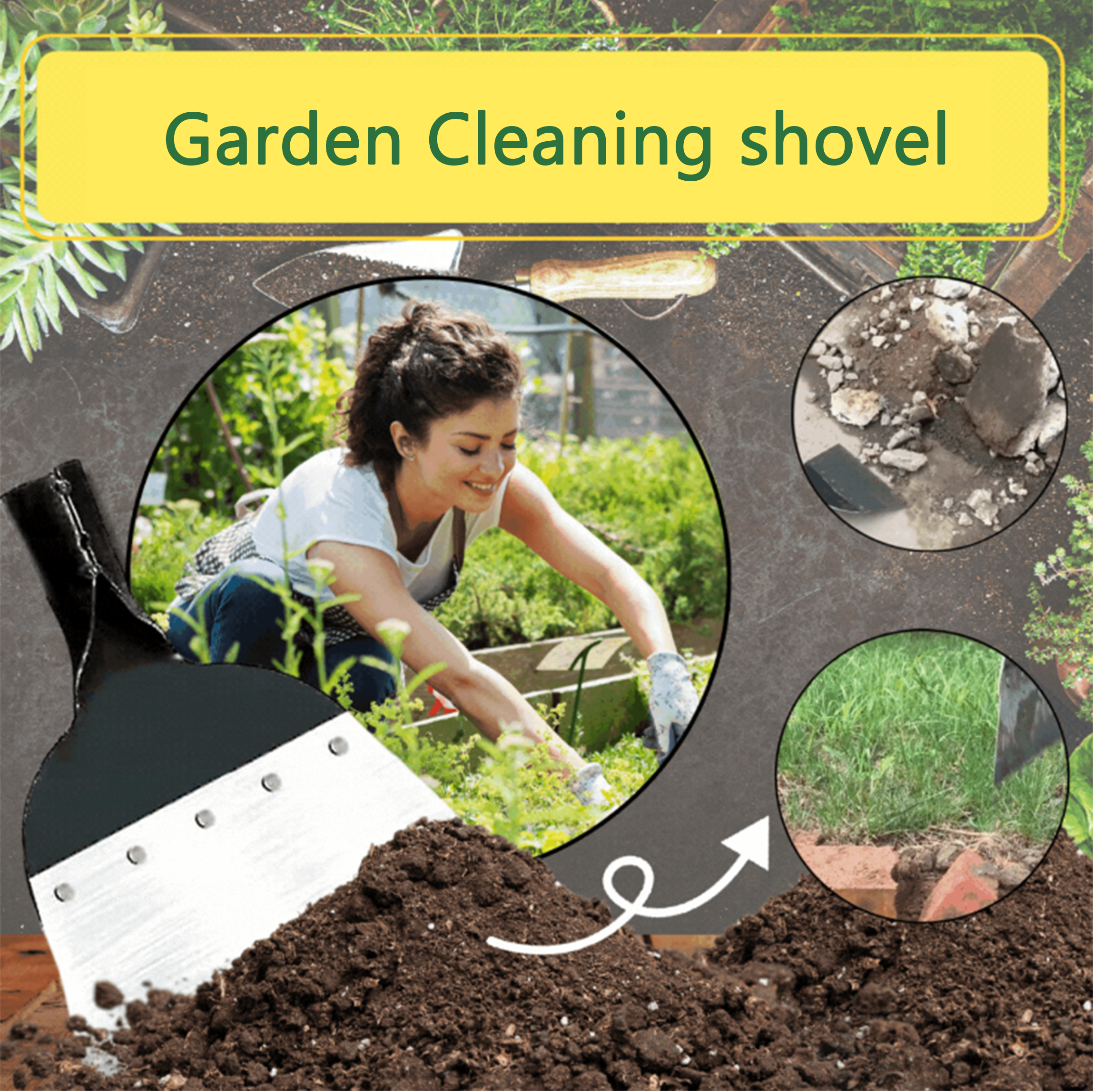 50% OFF | Garden Cleaning Shovel Head