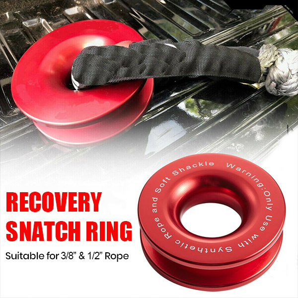 Winch Snatch Recovery Ring