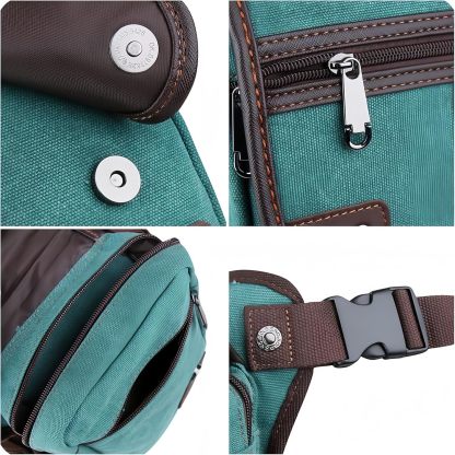 Waterproof Oxford Leg Bag for Men & Women – Versatile Fanny Pack for Motorcycle, Travel & Outdoor Use