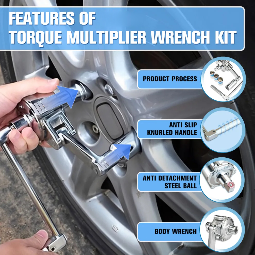 Torque Multiplier Wrench Set