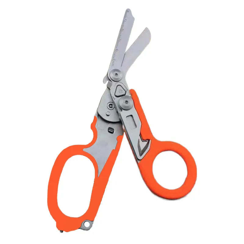 RECON GS2U Reaper x Emergency Response Shears 6 in 1 Multifunctional with Lock Holster