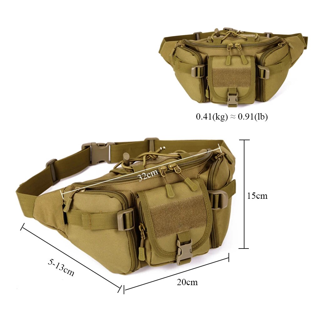 Waterproof military backpack