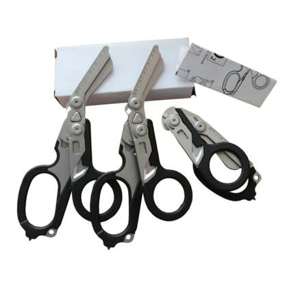 RECON GS2U Reaper x Emergency Response Shears 6 in 1 Multifunctional with Lock Holster