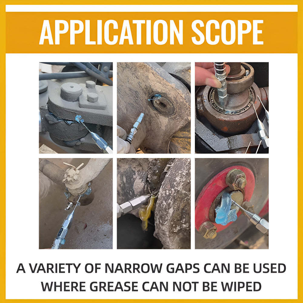 Grease Gun Needle Tip Of The Mouth