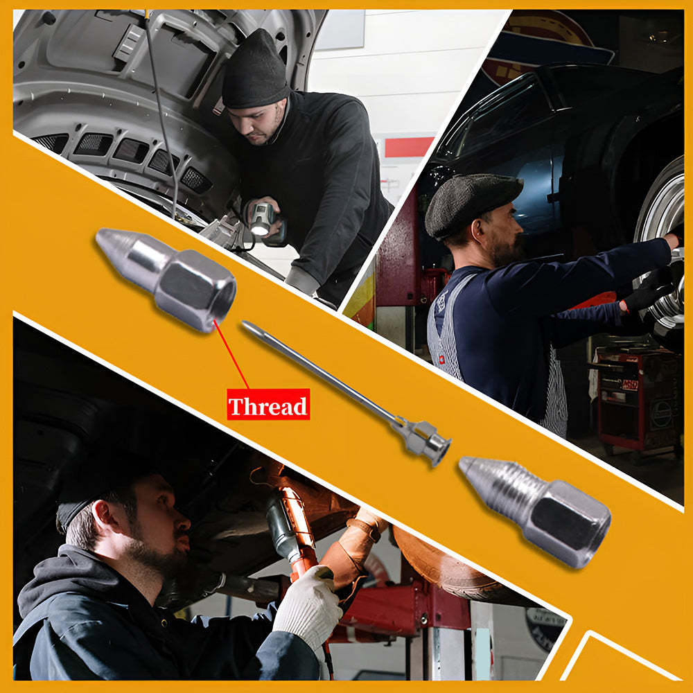 Grease Gun Needle Tip Of The Mouth