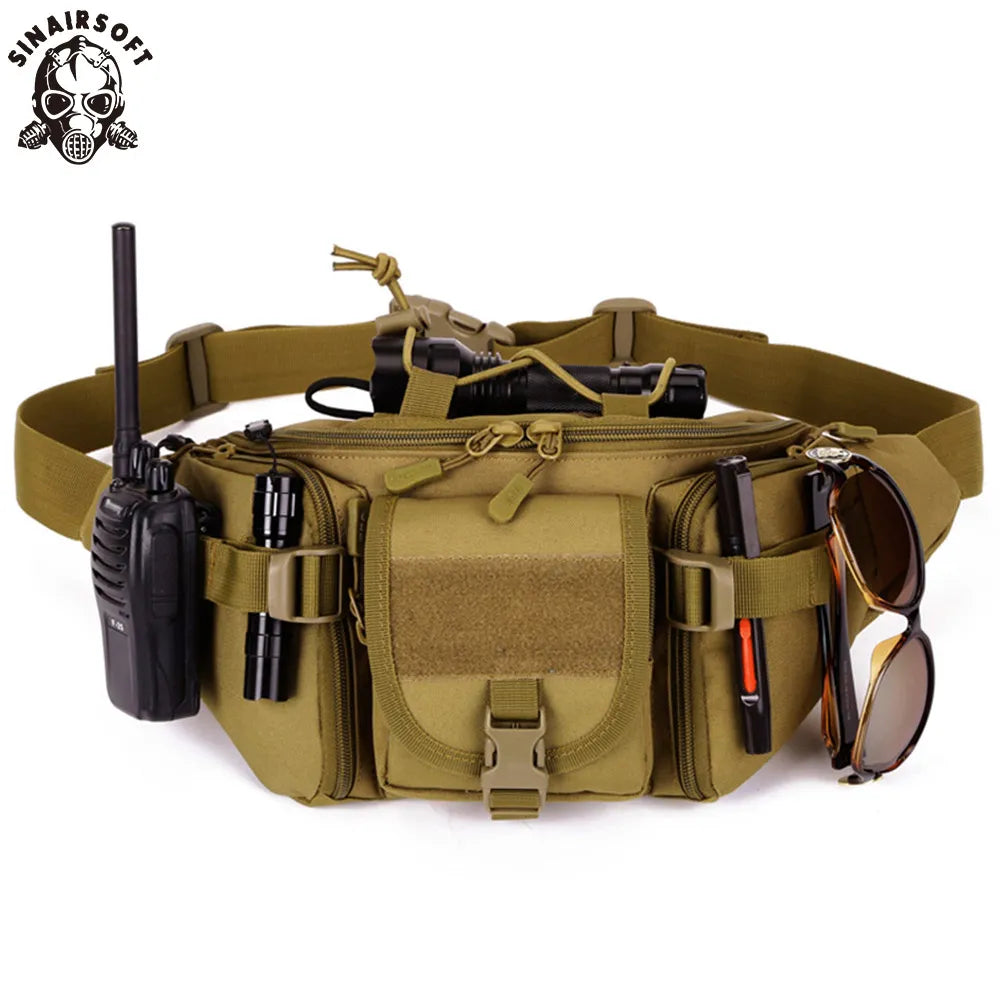Waterproof military backpack