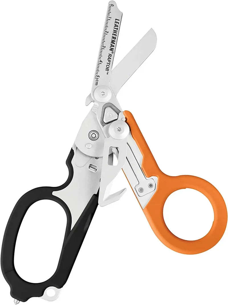 RECON GS2U Reaper x Emergency Response Shears 6 in 1 Multifunctional with Lock Holster