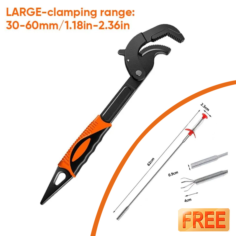 40%OFF - Multi-function Pipe Wrench