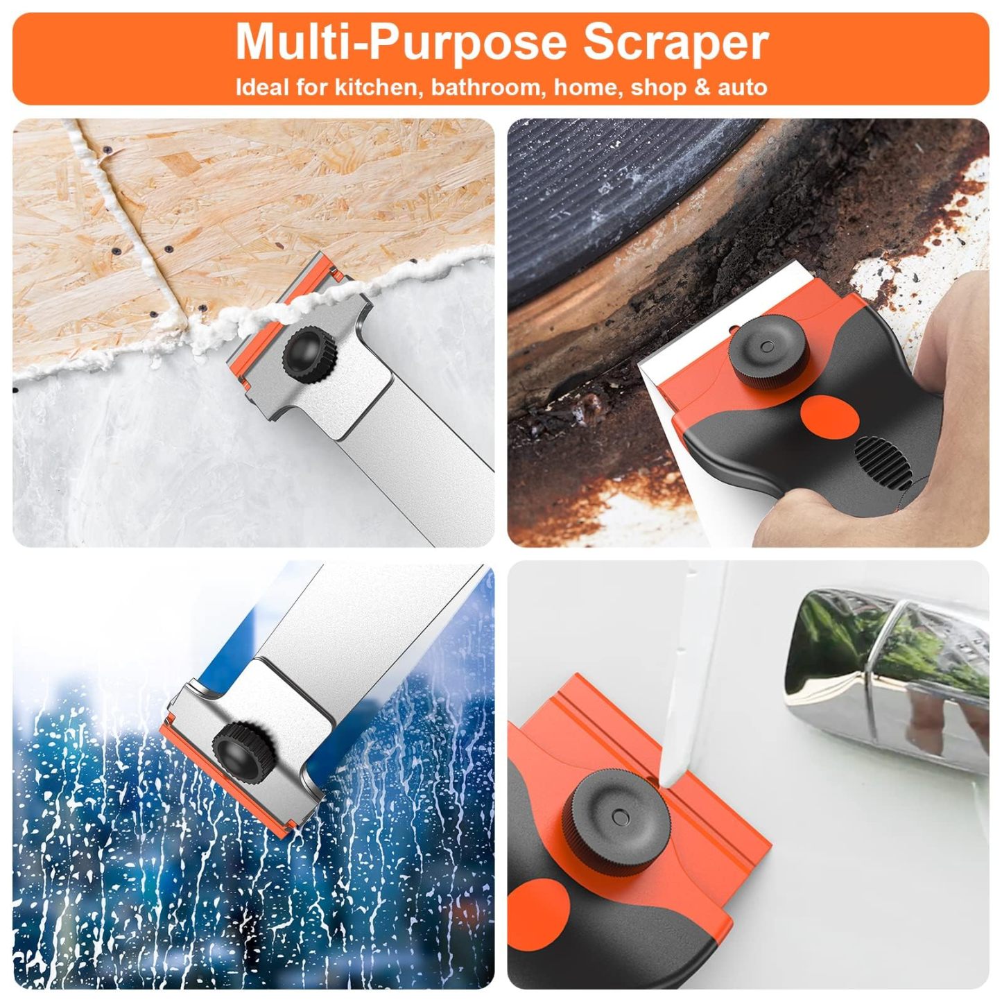 OTOSPEEDIOS 2-in-1 Scraper Remover Tool